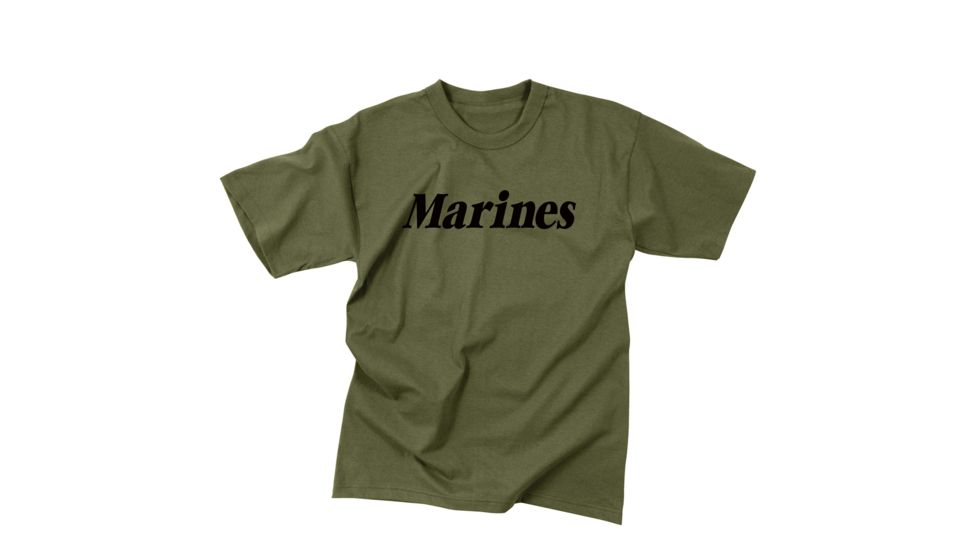 Rothco Kids Marines Physical Training T-shirt, Olive Drab, XL, 66157-OliveDrab-XL