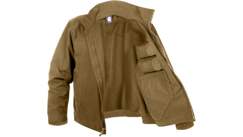 Rothco Lightweight Concealed Carry Jacket - Mens, Coyote Brown, Large, 3801-CoyoteBrown-L