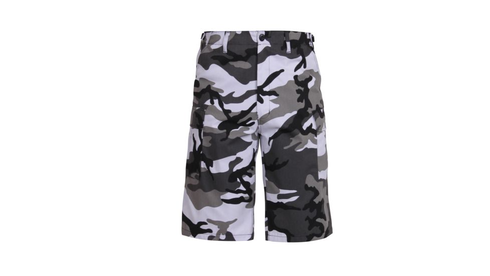 Rothco Long Length Camo BDU Short, City Camo, XL, 7769-CityCamo-XL