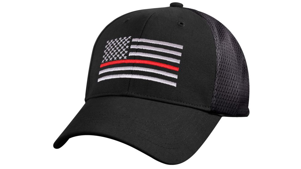 Rothco Mesh Back Thin Red Line Tactical Cap