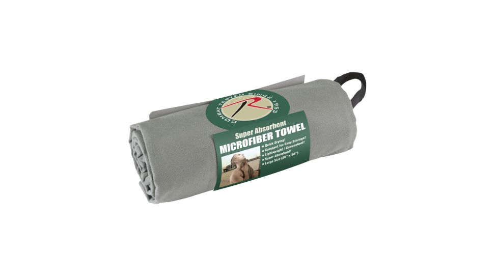 Rothco Microfiber Towel, Foliage Green, 30x50, 99-FoliageGreen-30x50