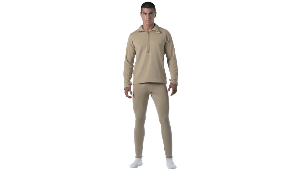 Rothco Gen III Level II Underwear Top, Desert Sand, M, 69020-DesertSand-M