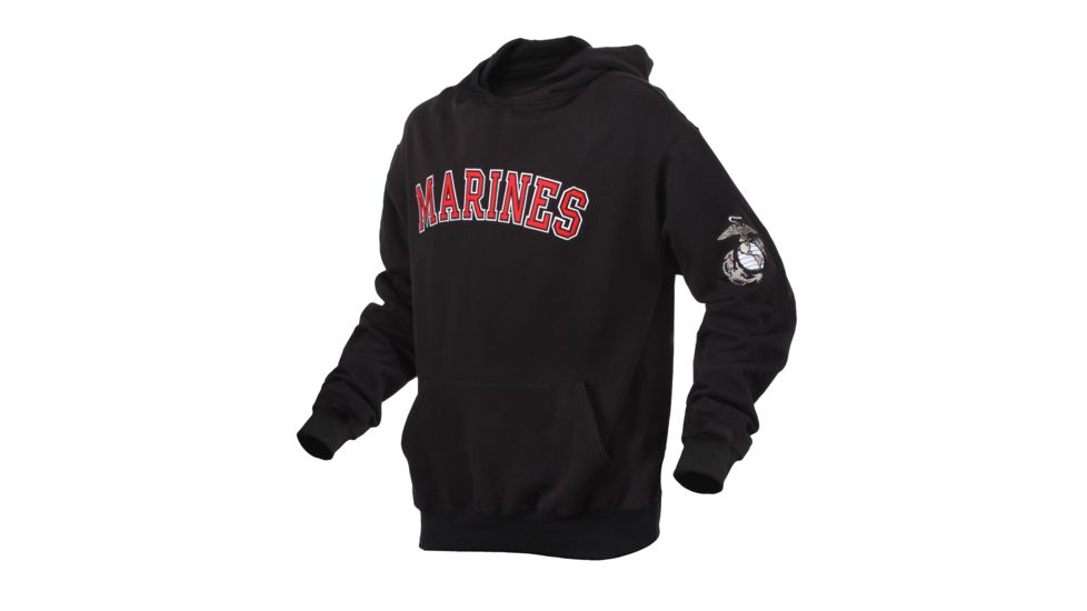 Rothco Military Embroidered Pullover Hoodies - Men's, 2043-Marines