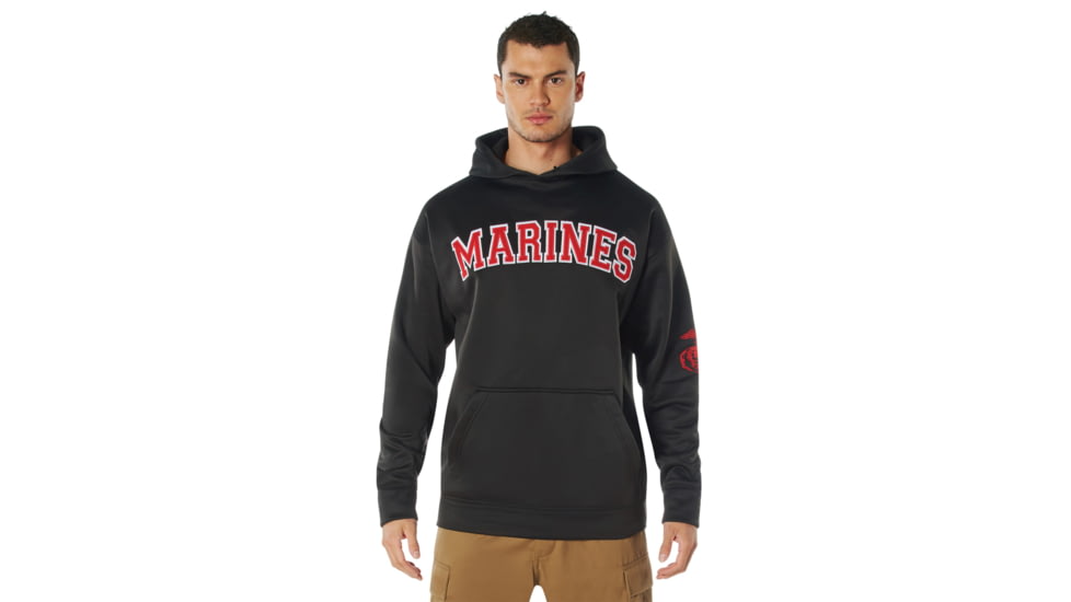 Rothco Military Embroidered Pullover Hoodies - Men's, 2XL, 2044-Marines-2XL