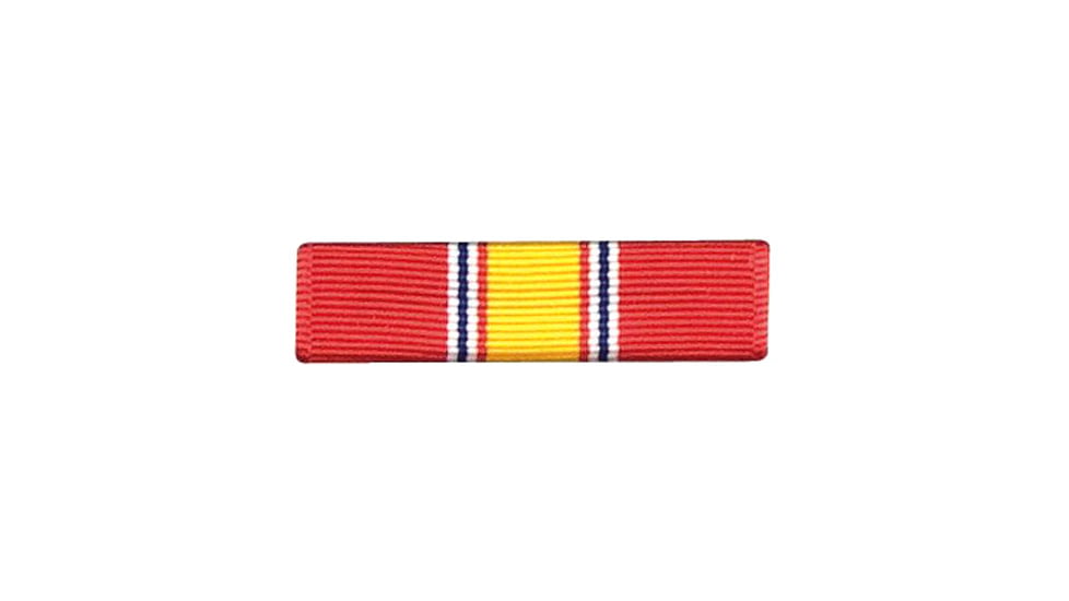 Rothco Military Ribbon - National Defense, Red/Yellow, 70005-550