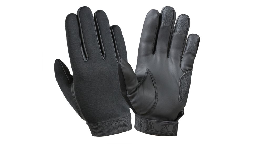 Rothco Multi-Purpose Neoprene Gloves, Black, L, 3455-Black-L
