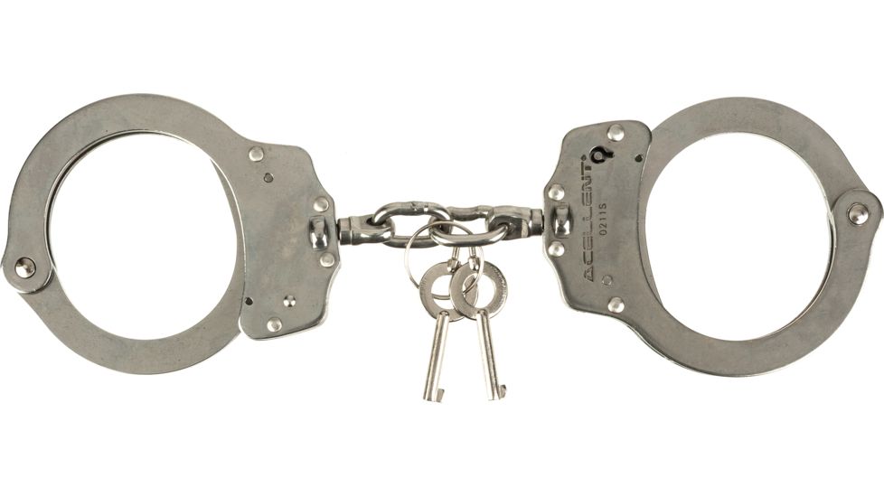 Rothco NIJ Approved Stainless Steel Handcuffs, 30094
