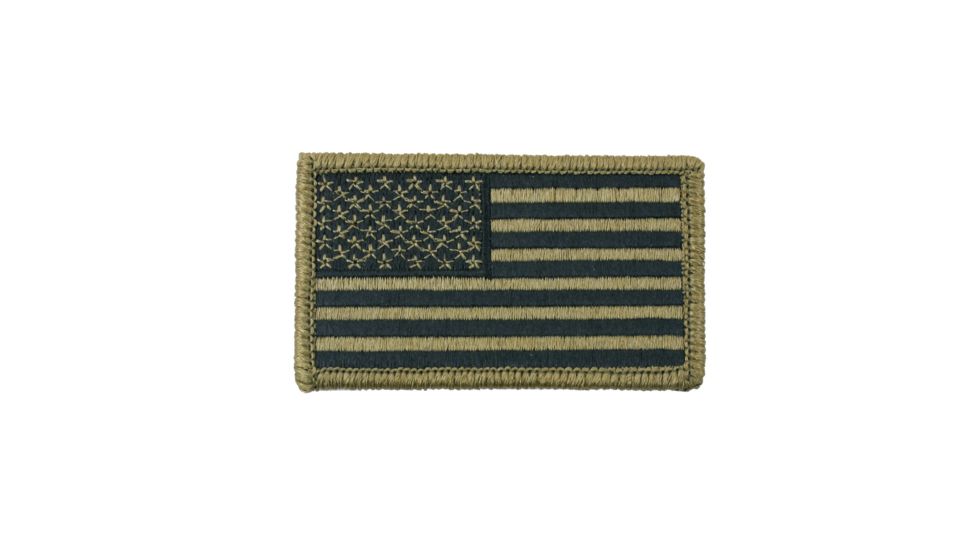Rothco OCP American Flag Patch With Hook Back, 17791-Normal