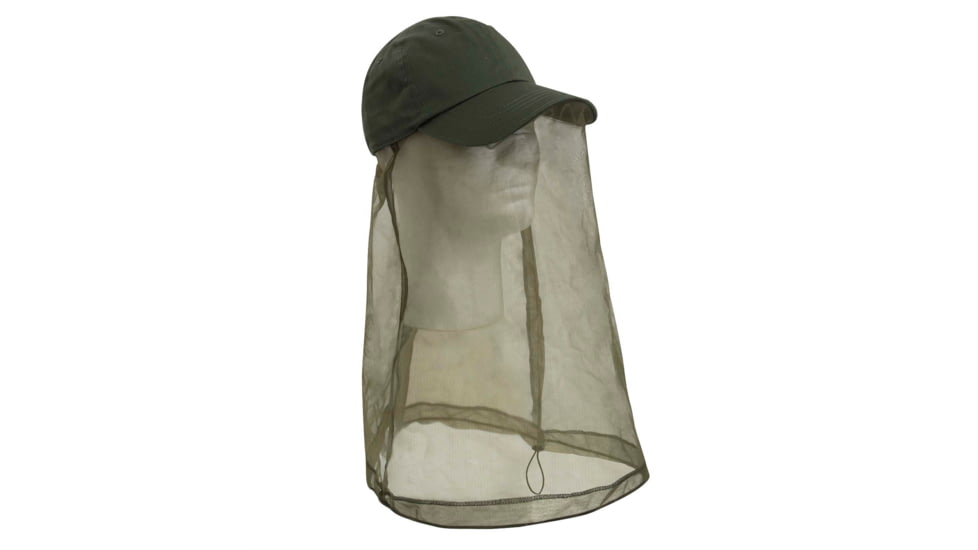 Rothco Operator Cap With Mosquito Net, Olive Drab, 3649-OliveDrab