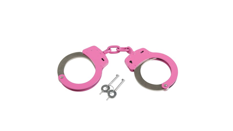 Rothco Pink Handcuffs With Belt Loop Pouch, 10887