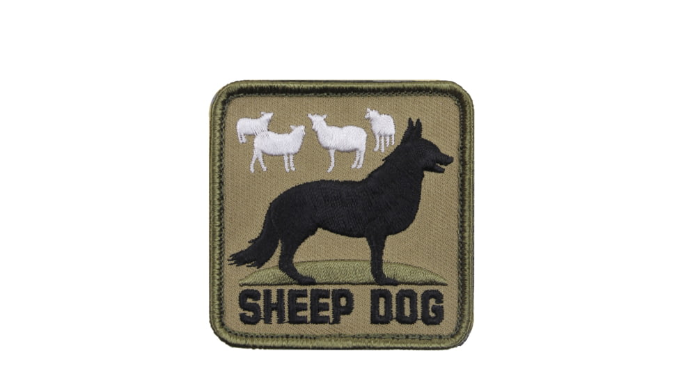 Rothco Sheep Dog Morale Patch, Bulk Packaging, 72206-BulkPackaging