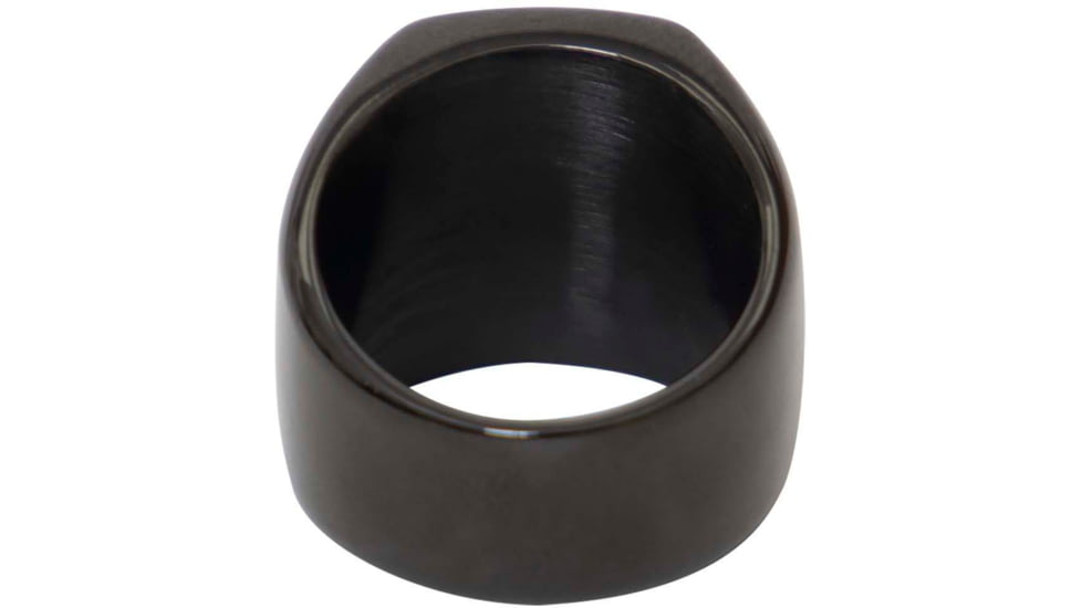 Rothco Stainless Steel USMC Eagle/Globe &amp; Anchor Ring, Black, 10, 1999-10