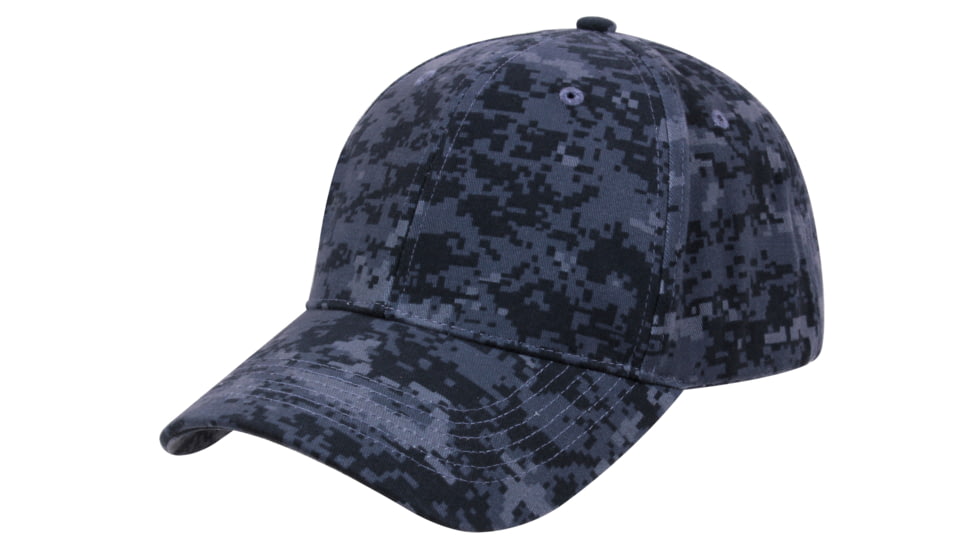 Rothco Supreme Camo Low Profile Cap, Woodland Digital Camo, One Size, 8184-WoodlandDigitalCamo-OneSize