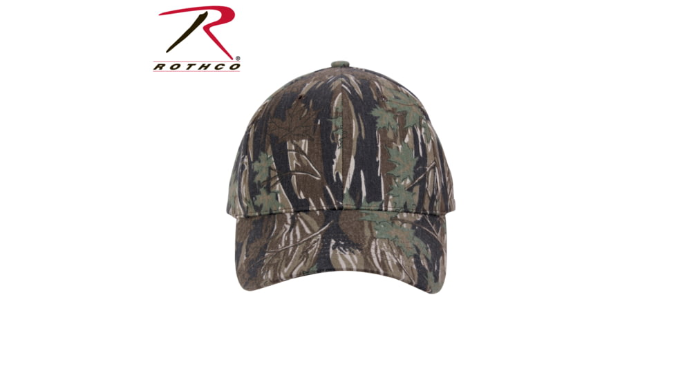 Rothco Supreme Camo Low Profile Cap, Woodland Digital Camo, One Size, 8184-WoodlandDigitalCamo-OneSize