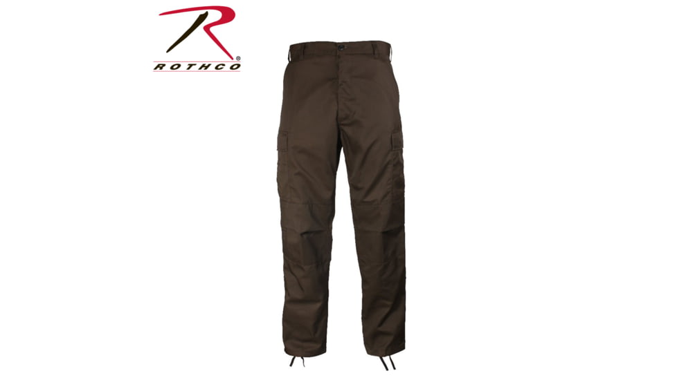 Rothco Tactical BDU Cargo Pants, Black, Medium, Short, 7971-Black-M-Short31-35Waist2612-2912Length