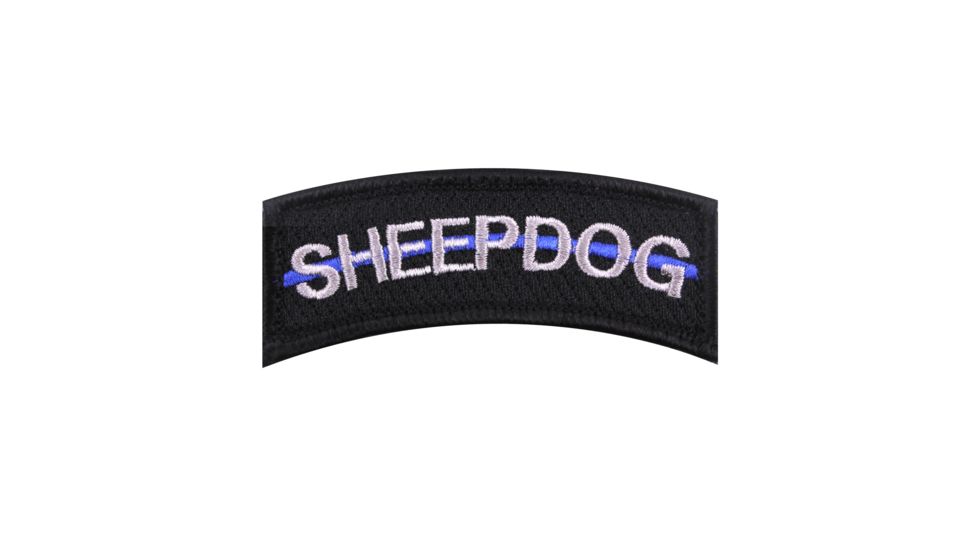 Rothco Thin Blue Line Sheepdog Morale Patch, 7473