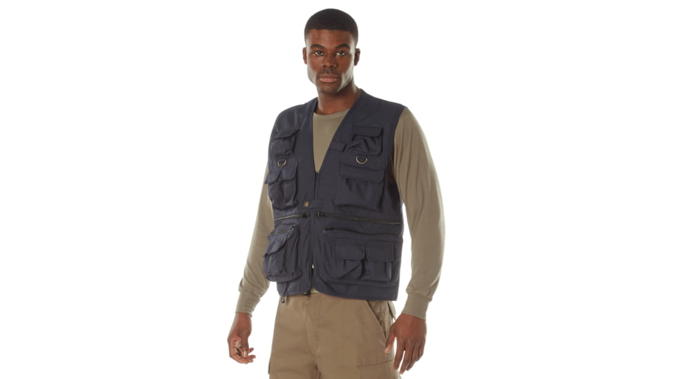 Rothco Uncle Milty Travel Vest, Midnight Navy Blue, 3XL, 75322-MidnightNavyBlue-3XL