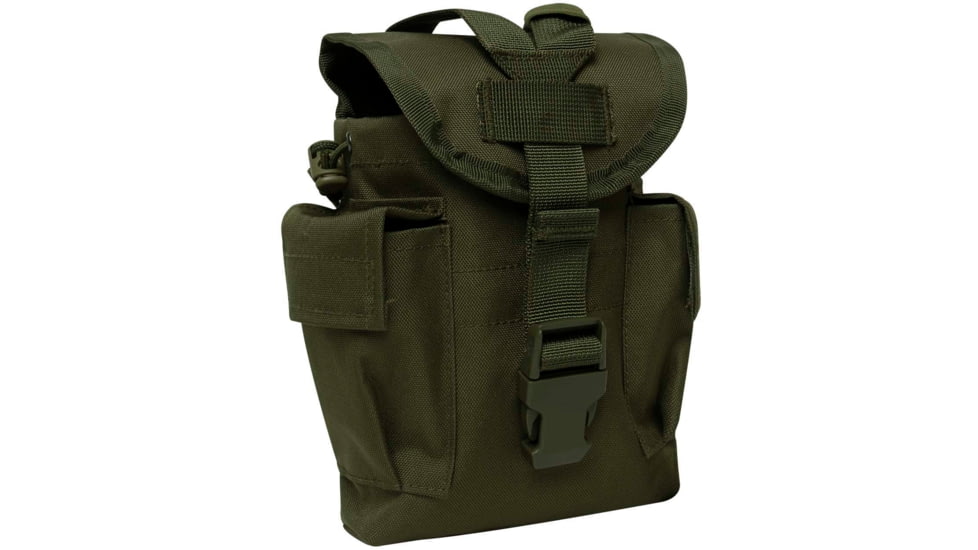Rothco Utility Pouch w/ Survival Kit Essentials, Olive Drab, 10189-OliveDrab