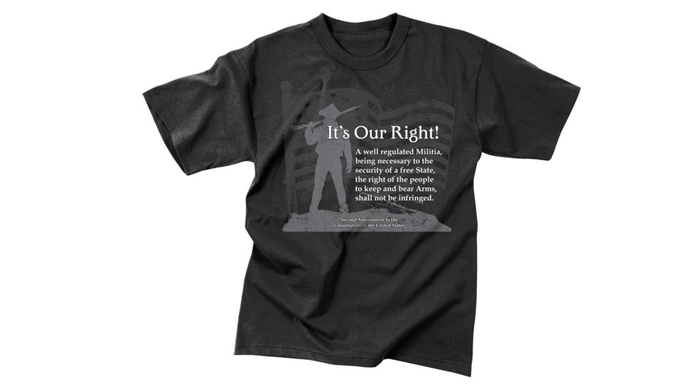 Rothco Vintage Its Our Right T-Shirt, 3XL, 66139-3XL