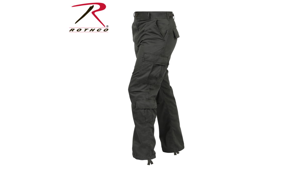 Rothco Vintage Paratrooper Fatigue Pants, Russet Brown, L, 2886-RussetBrown-L