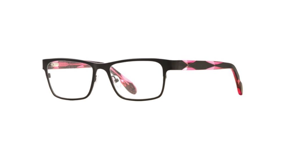 Rough Justice RJ Knockout SERJ KNOC00 Eyeglass Frames - Brilliant Black SERJ KNOC005135 BK
