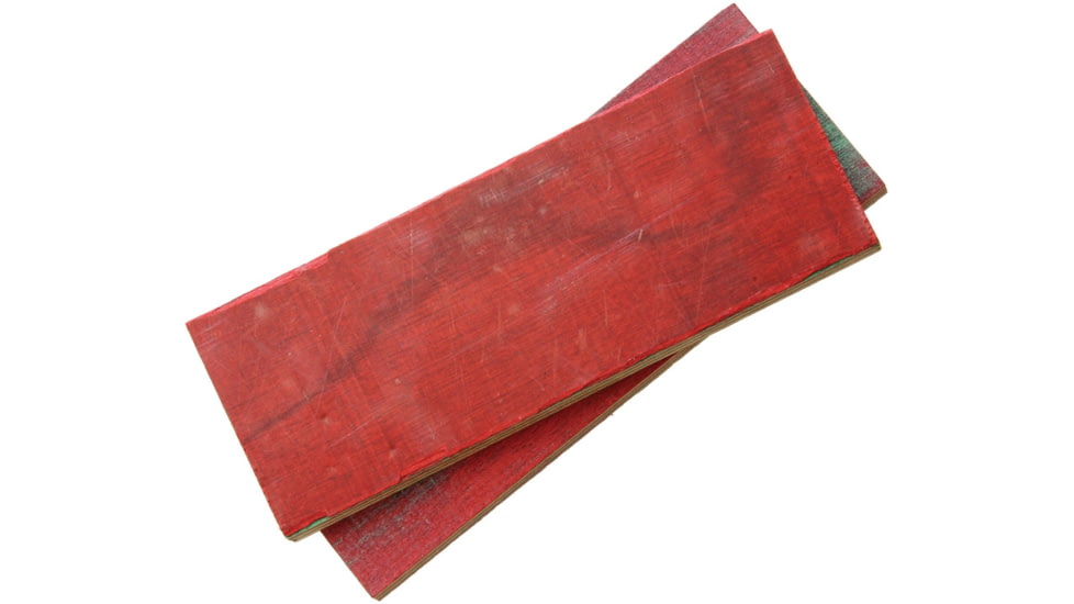 Rough Rider Custom Shop Scales, Handle Scales, 4in X 1.5in X .25in, Pakkawood Handle, Contains Two Slabs, Has Been Ground To Show Layers, RR1877 /WOOD SLABS