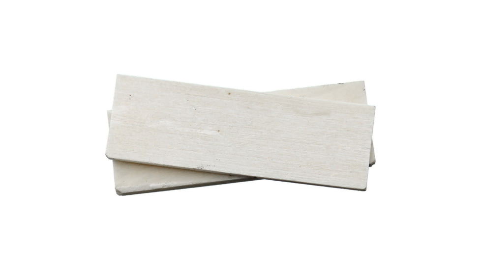 Rough Rider Handle Scales Smooth Bone, 3in X 1in, White Smooth Bone Construction, WHITE SMOOTH 3in X 1"