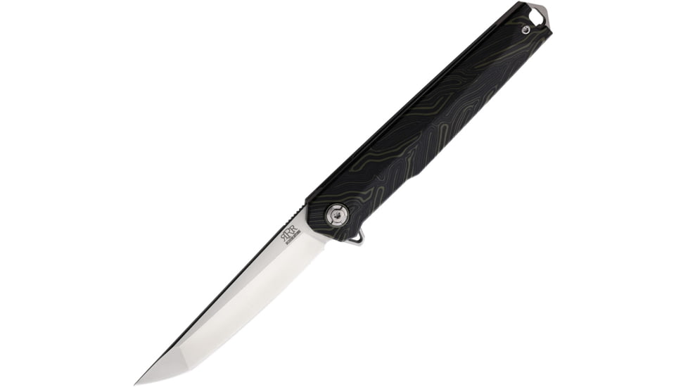 Rough Rider Linerlock Tanto Black/Green