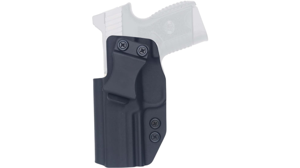 Rounded by Concealment Express IWB KYDEX Holster FN 509 CC Edge, Left Hand, Black, FNS-FN509-BK-LH-VAR-RMR