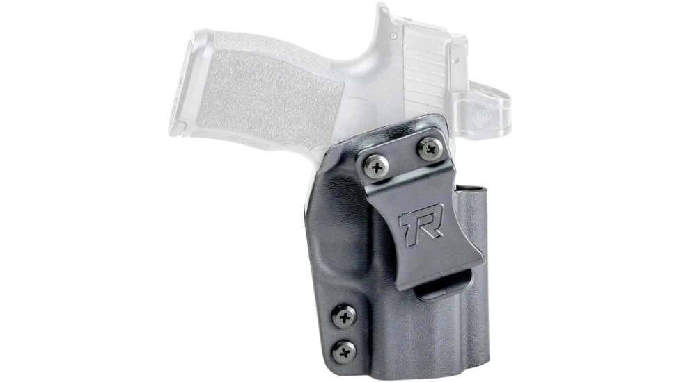 Rounded IWB Kydex Holster for IWI Jericho Enhanced Mid-Size, Left Hand, Black, IWI-JRO2MS-BK-LH-VAR