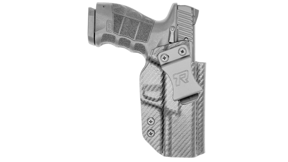Rounded Sar Firearms Sar9 Compact Tlr7A/Tlr7X Iwb Holster, SAR-SAR9CMPCTTLR7-CF-RH-VAR