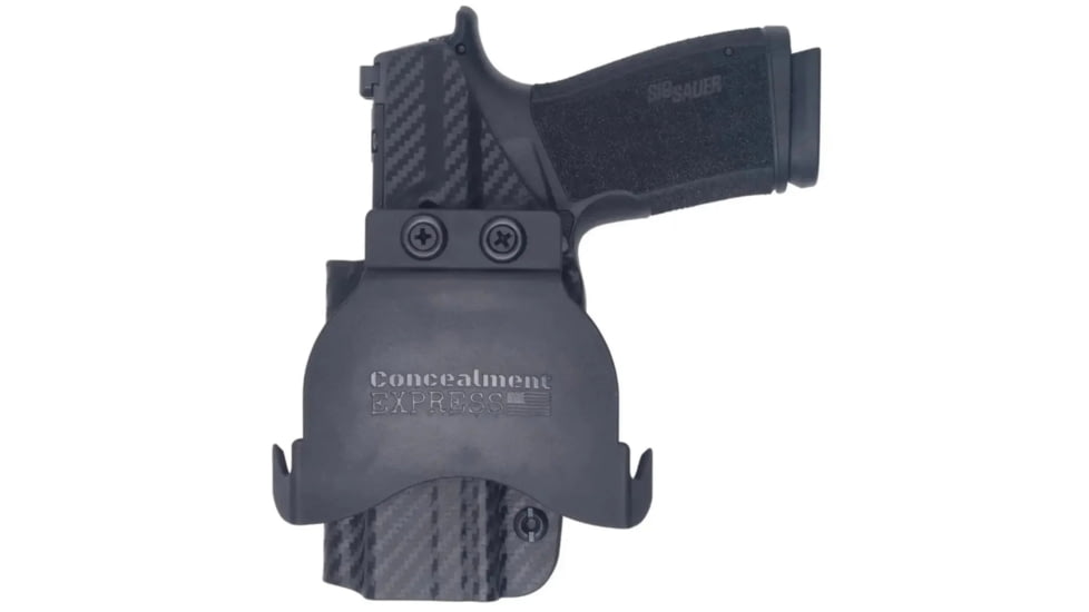 Rounded Sig Sauer P365 Xmacro Paddle Holster, SSR-P365XMACRO-BK-RH-OWBPDL-RMR