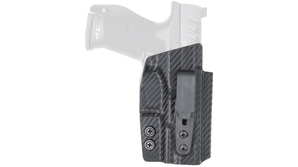 Rounded Tuckable IWB KYDEX Holster, Kimber Micro 9, Right Hand, Carbon Fiber, KBR-MICRO9-CF-RH-TUCK