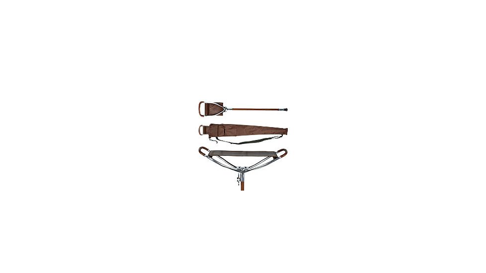 Royal Canes Hammock Seat Cane - With Carry Bag - Non Adjustable, Genuine Leather 90317