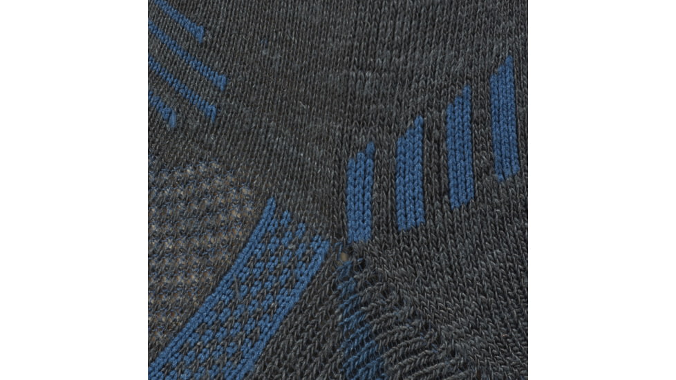 Royal Robbins Bug Barrier Quarter Sock, Asphalt, XL, Y719010-568-XL