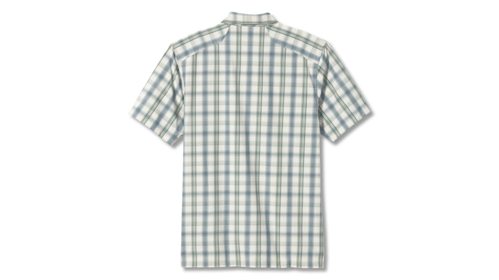 Royal Robbins Spotless Plaid S/S Shirt - Mens, Soapstone, M, Y421019-Soapstone-M