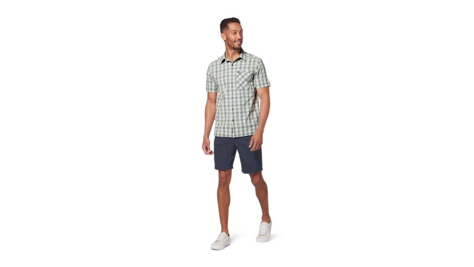 Royal Robbins Spotless Plaid S/S Shirt - Mens, Soapstone, M, Y421019-Soapstone-M