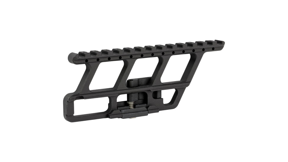 RS Regulate Full Length Lower, Modular Side Mount, Fits AKM Type Rifles, Matte Finish, Black, Not Compatible with Folding Stocks