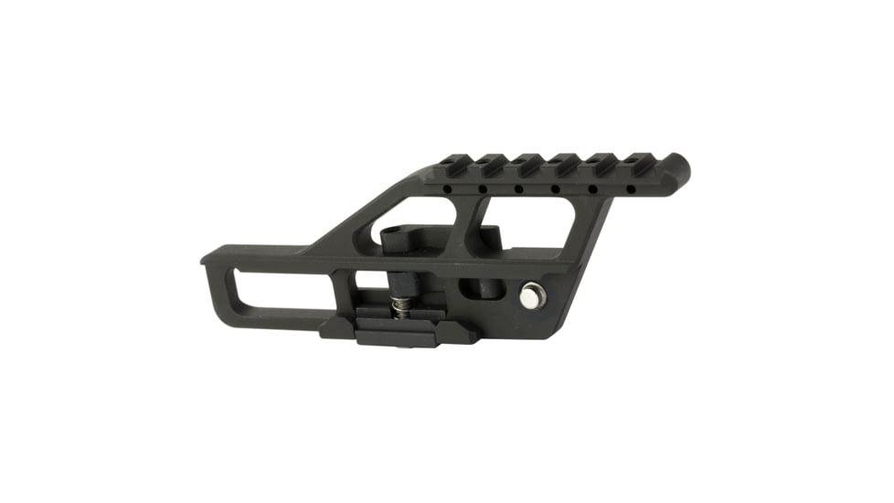 RS Regulate Yugo Front Biased Lower, Modular Side Mount, Fits Yugo/Serbian Type Rifles, Matte Finish, Black, Not Compatible with Folding Stocks