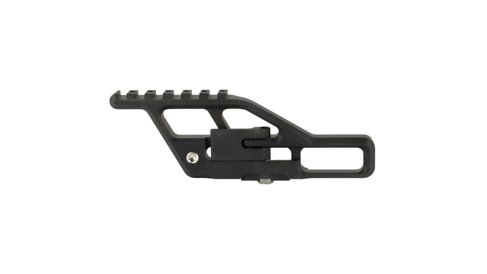 RS Regulate Yugo Front Biased Lower, Modular Side Mount, Fits Yugo/Serbian Type Rifles, Matte Finish, Black, Not Compatible with Folding Stocks