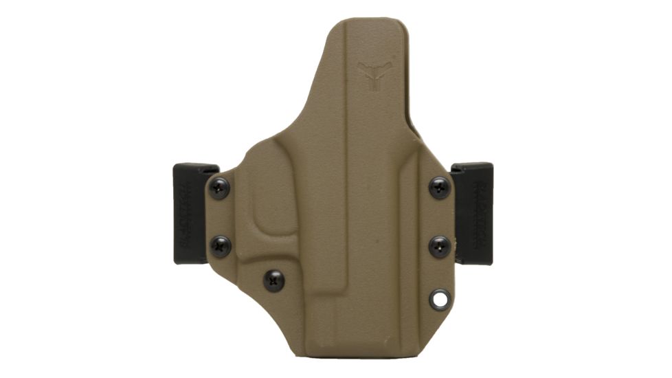 Blade-Tech Glock 26/27/33 Total Eclipse Ambidextrous 6-In-1 Holster w/ Straight Drop and FBI Cant E-Loops, Flat Dark Earth, BTHOLX0107TEGL26FDEP1