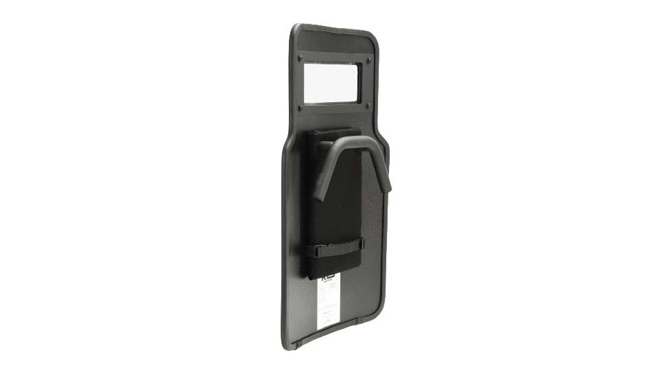 RTS Tactical Active Shooter SWAT Ballistic Shield, Level IIIA, No LED, Black, 24in x 36in, RTS-47201