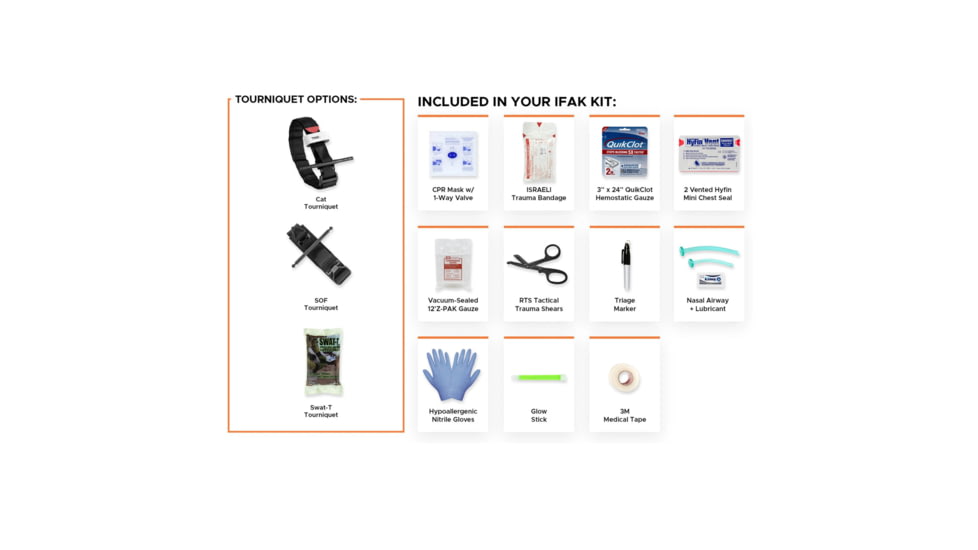 RTS Tactical IFAK Refill SOF-T Kit