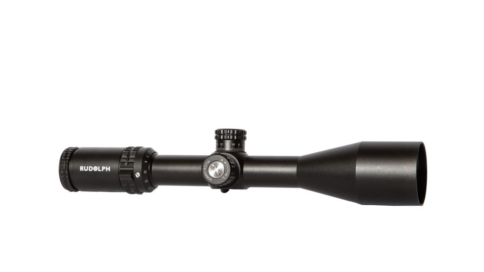 Rudolph Optics Varmint V1 Rifle Scope, 5-25x50mm, 30mm Tube, Illuminated T3 Reticle, Black, V1-052550-T3