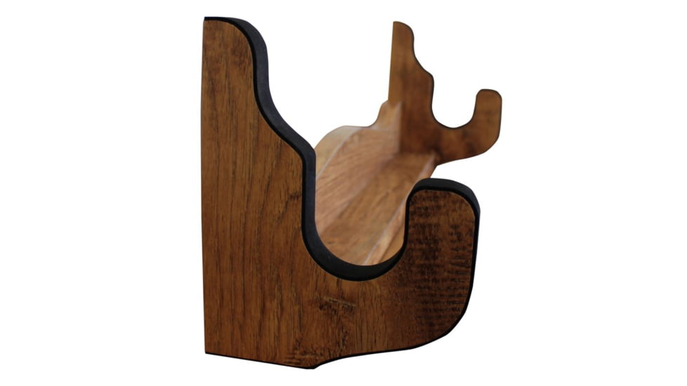 Rush Creek Creations Single Gun Wall Rack, American Cherry, 21 x 5 x 7, 38-4065