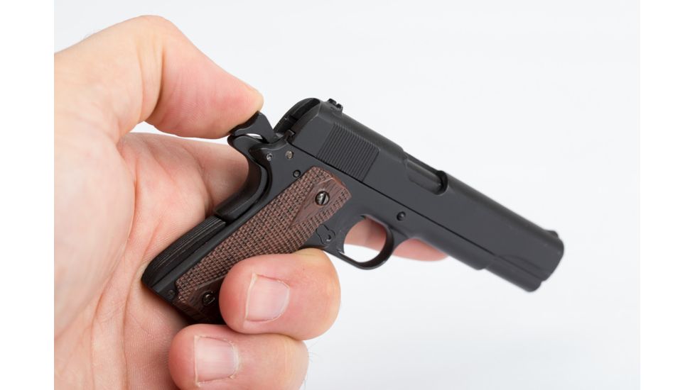 RW Minis 1911 .45 cal., Replica 1/3 scale, non-firing model, Black, RWBLK1911