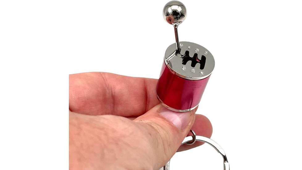 RW Minis 6 Speed Gear Shifter Replica Keychain, Pink, 05.0001.01