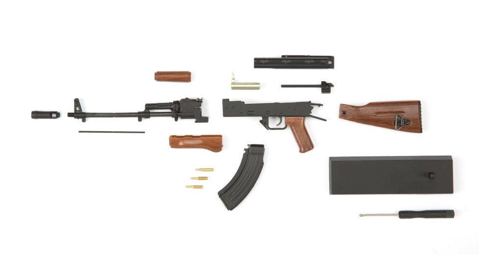 RW Minis AK-47, Replica 1/3 scale, non-firing model, Black, RWWDAK47