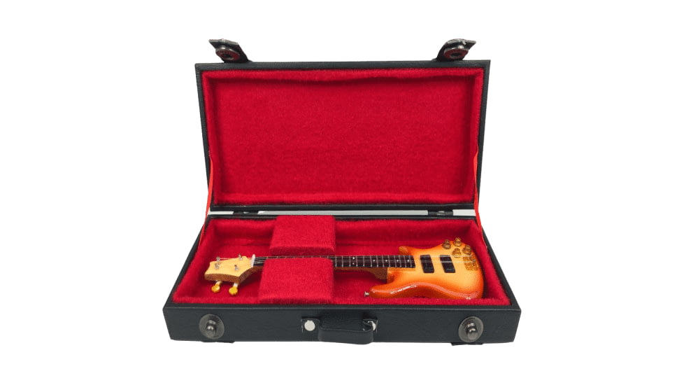 RW Minis Four String Bass Guitar Scale Replica, Natural, 02.0001.00