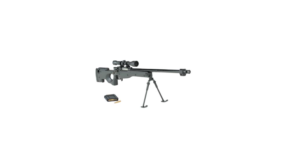RW Minis Sniper Rifle , Replica 1/3 scale, non-firing model, Black, RWBLKAWM